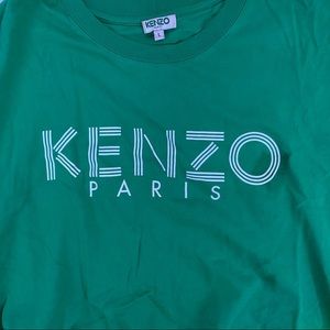 green kenzo shirt